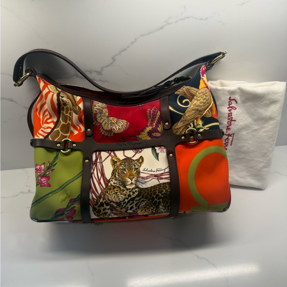 Salvatore Ferragamo Multicolor Shoulder Bag